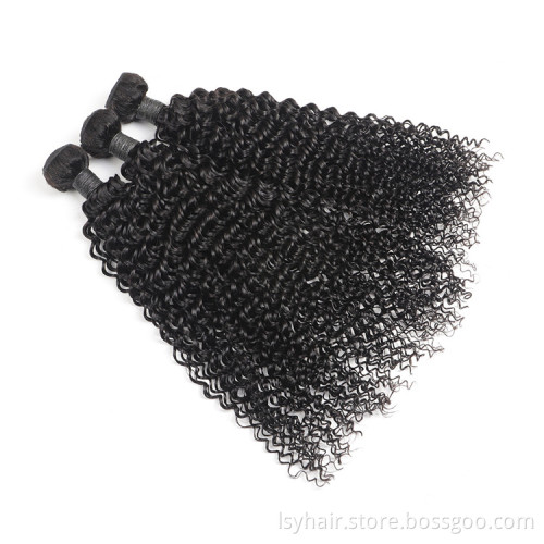 Original Kinky Curly Hair Weaves Extensions For Black Women, Different Types of Curly Hair Brazilian Tight Curly Weaves